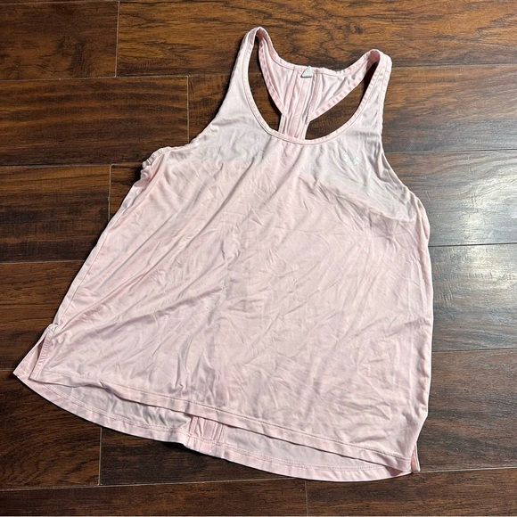 Under Armour Pink Racerback Tank Top - Picture 1 of 5